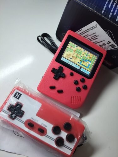 Consola Retro Portátil 500 juegos + Mando + Estuche photo review