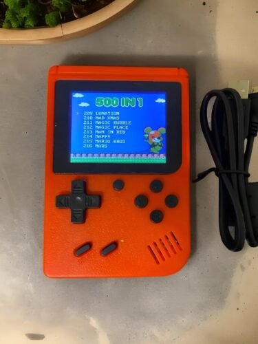 Consola Retro Portátil 500 juegos + Mando + Estuche photo review